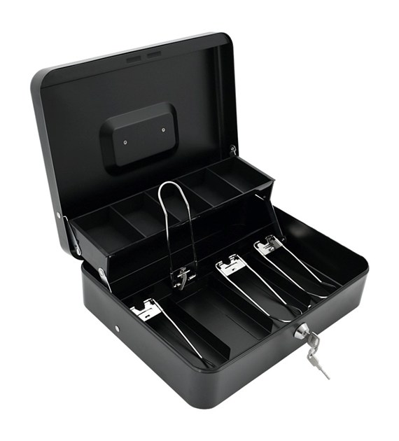 Kaseta kasjerska 30x24x9 docisk banknoty+box bilon