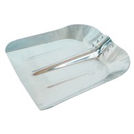 Łopata aluminiowa 26x29cm mała bez trzonka