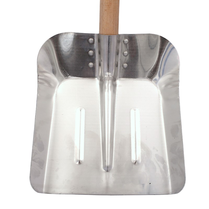 Łopata aluminiowa 26x29cm trzon prosty 110