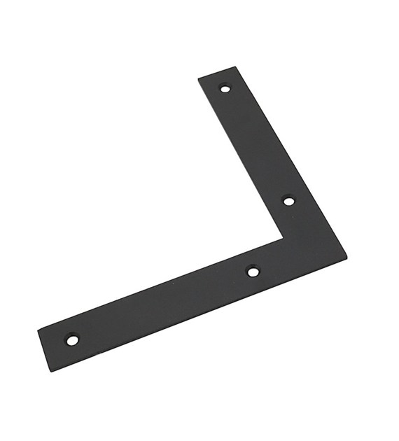 Narożnik ciesielski 120x120x23/2.0 prosty czarny