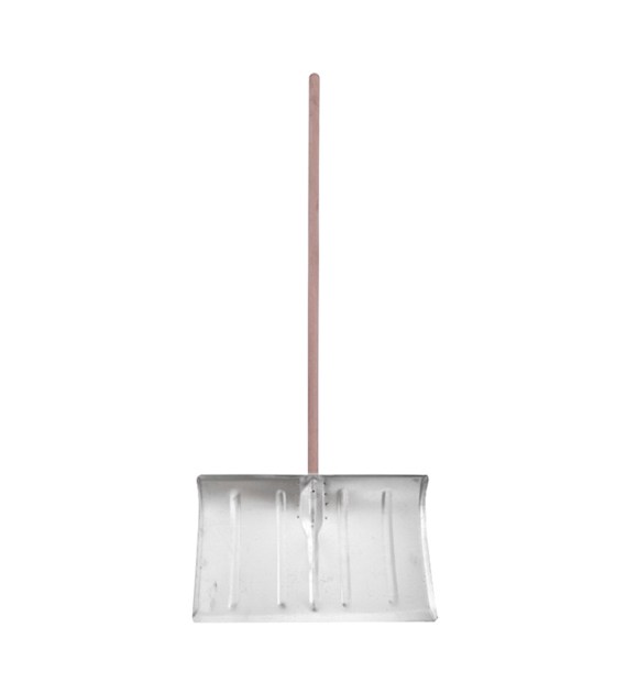 Łopata do śniegu metalowa 50x31cm +trzon  sls100p