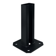 Podstawa słupka ogrodzeniowego panel 60x40 czarny