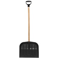 Łopata do śniegu pl.K s46/w39 wzm/kolor z trzonem*