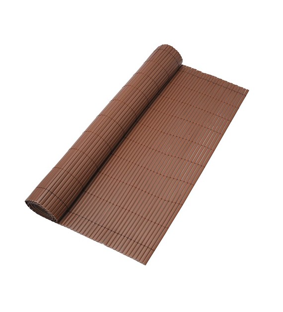Osłona na płot, balkon 3x1m  brąz UV