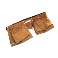 Pas monterski skórzany PRO+ z paskiem skórzanym EU