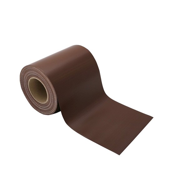 Taśma ogrodzeniowa balkonowa 19cm 35m brąz