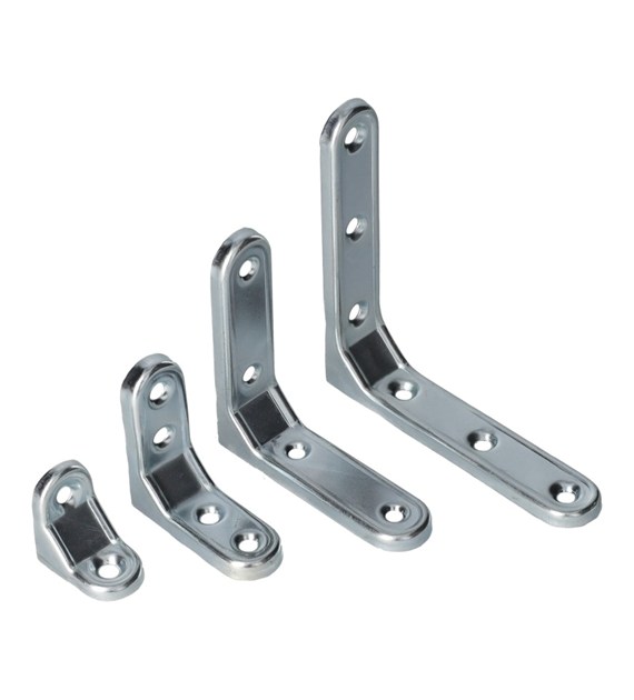 Kątownik pod półkę WSM  50x50 x20x1.2mm srebro