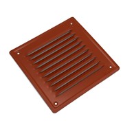 Kratka went metalowa skośna S 14x14 cegła+siatka