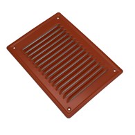 Kratka went metalowa skośna S 14x21 cegła+ siatka