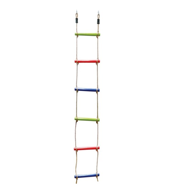 Huśtawka - drabina sznurowa 2.1m linka 10mm