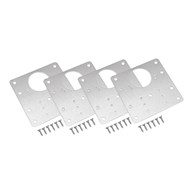 Zestaw naprawczy do zawiasów 90x90mm 4-komplety