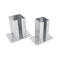 Stopka do słupka bramowego  60x60 podstawa 130x80