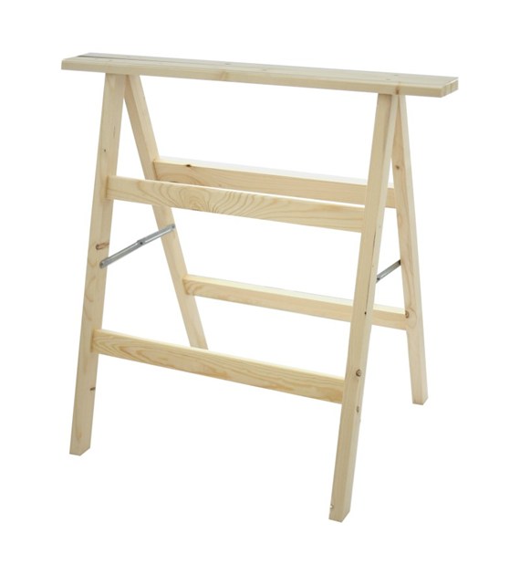 Kobyłka składana drewniana 73cm wzmocniona