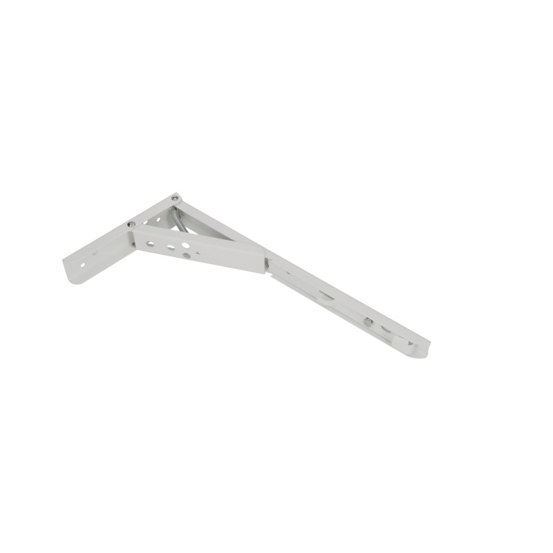 Kątownik składany 300x1.4mm biały