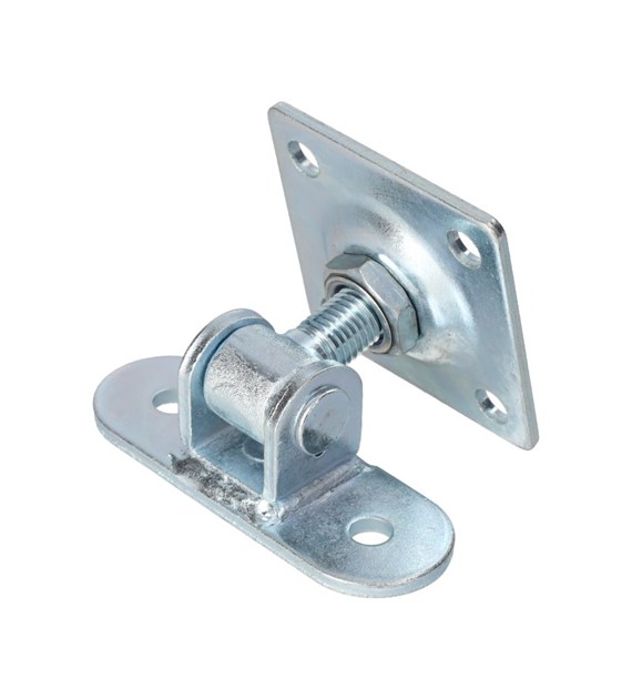 Zawias regulowany  2x podstawa M12 55x75+90x30*4mm
