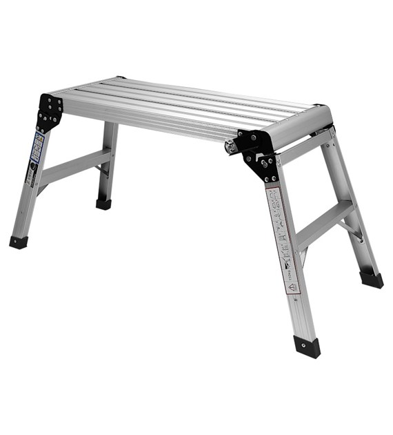 Podest roboczy aluminiowy 106*42*49cm 150kg