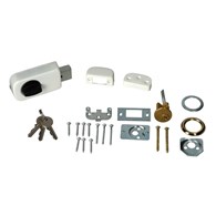 Zamek nawierzchniowy ATOM-2 50/60 biały ŁUCZNIK