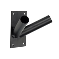 Uchwyt do flag metalowy 2 (podwójny) czarny