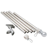 Uchwyt do flag uniwersalny ¤24mm 2m 45/90°