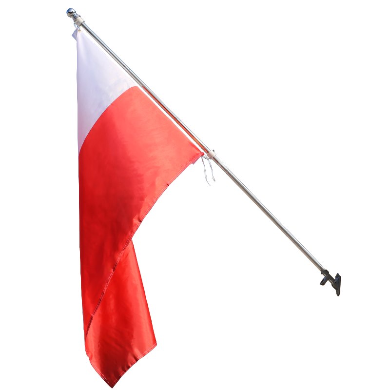 Uchwyt do flag uniwersalny ¤24mm 2m 45/90°