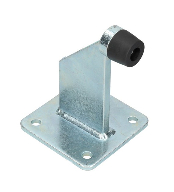 Stoper do bram przykręcany 100x100x142+odbój ocynk