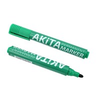 Marker budowlany okrągły zielony końc ostra 1-3mm