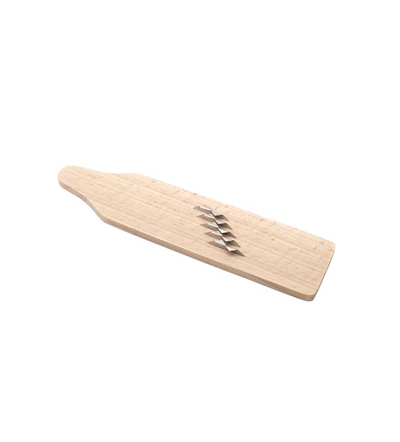 Tarka do cebuli 24cm drewniana