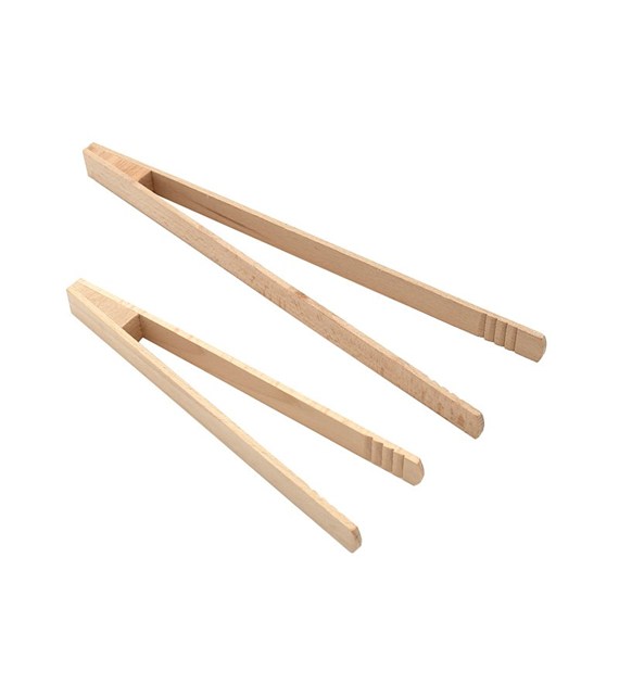 Szczypce do ogórków kuchenne drewniane 30cm