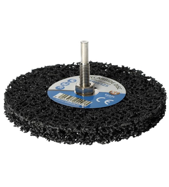 Ściernica tarczowa trzp włóknina twarda 125x15x6mm