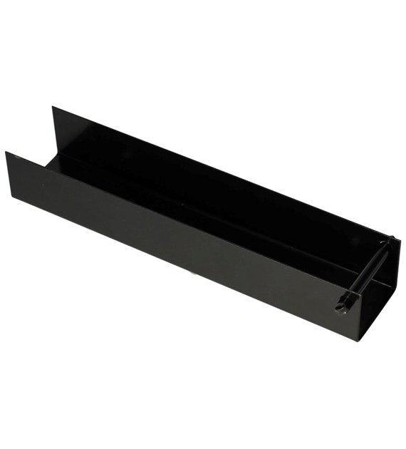 Łącznik ceownik do podmurówki 50x250 czarny
