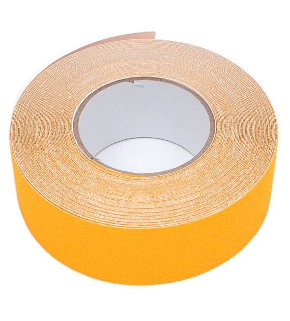 Taśma antypoślizgowa żółta 100mm x  18m samop  EU