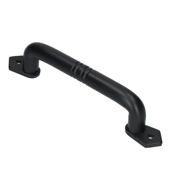 Antaba  pochwyt drzwiowy czarny 230mm kuty HD