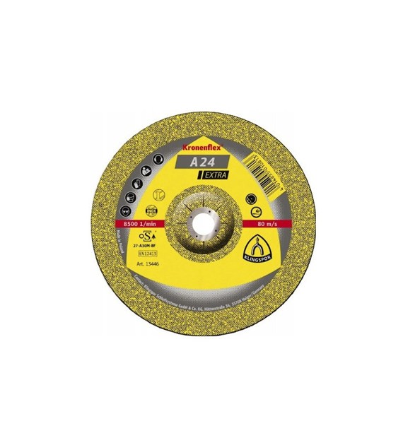 Tarcza szlifierska 125/6,0 KLINGSPOR A24 EX