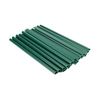 Klipsy do taśm ogrodzeniowych 19cm 20 szt zielone