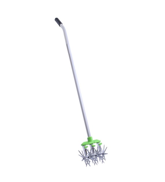 Aerator do trawnika obrotowy