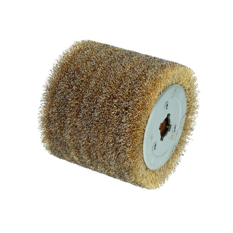 Szczotka do satyniarki 120x100x19 druciana