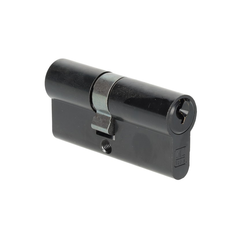 Wkładka A2 GXL 35/45mm mosiężna, klucz EURO czarna