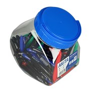 Marker budowlany mini mix kolorów tuba 80szt