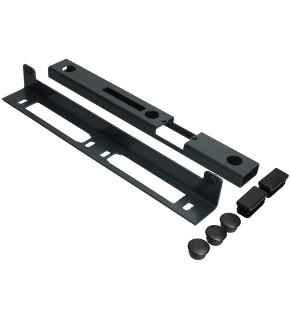 Puszka kaseta elektrozaczepu 40x22x350mm antrac