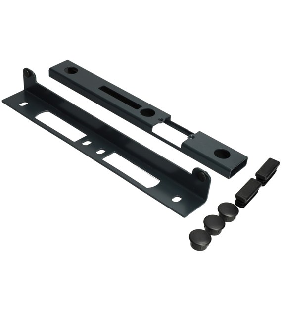 Puszka kaseta elektrozaczepu 40x17x320mm antrac
