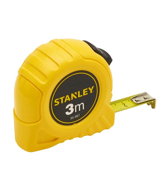 Miara STANLEY ECO 3m x13mm żółta plastik luz
