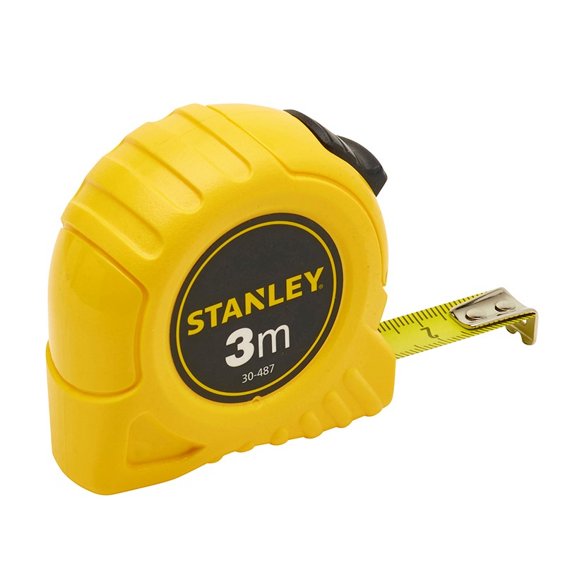 Miara STANLEY ECO 3m x13mm żółta plastik luz