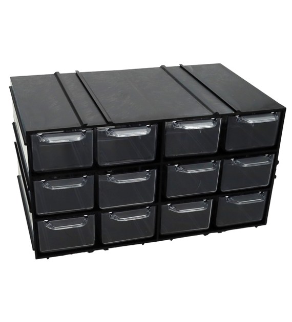 Organizer warsztatowy modułowy 12 szuflad MAXI