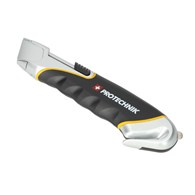 Nóż bezpieczny metalowy PRO+ do kartonów BLISTER
