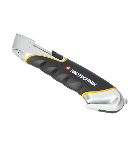 Nóż bezpieczny metalowy PRO+ do kartonów BLISTER