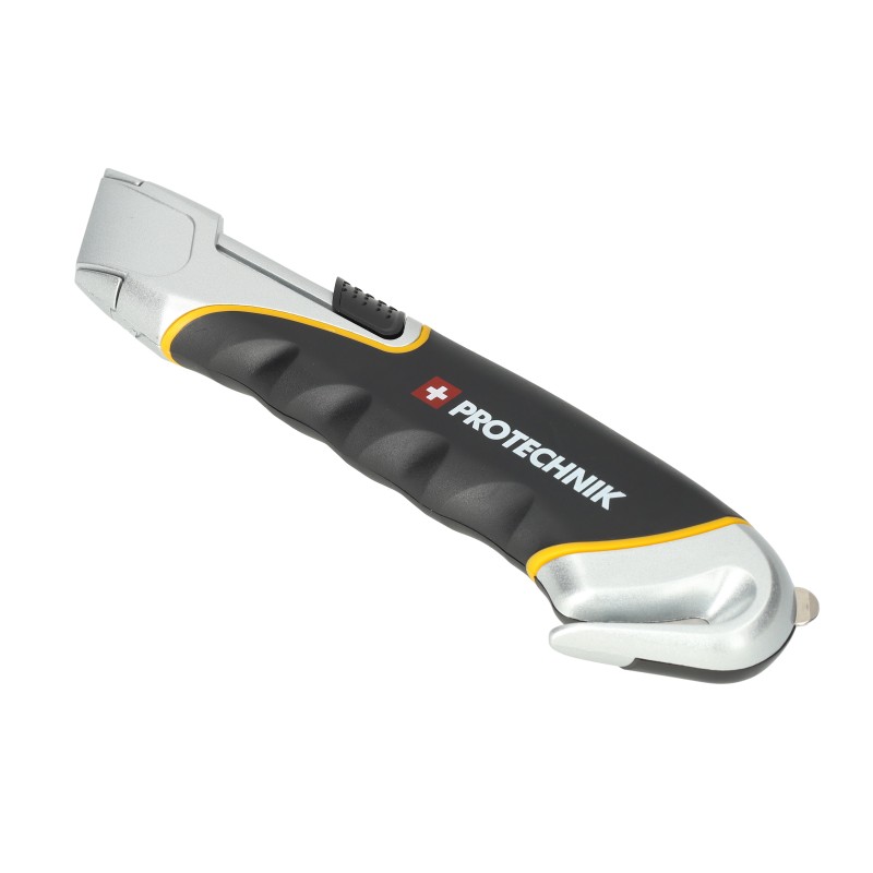 Nóż bezpieczny metalowy PRO+ do kartonów BLISTER