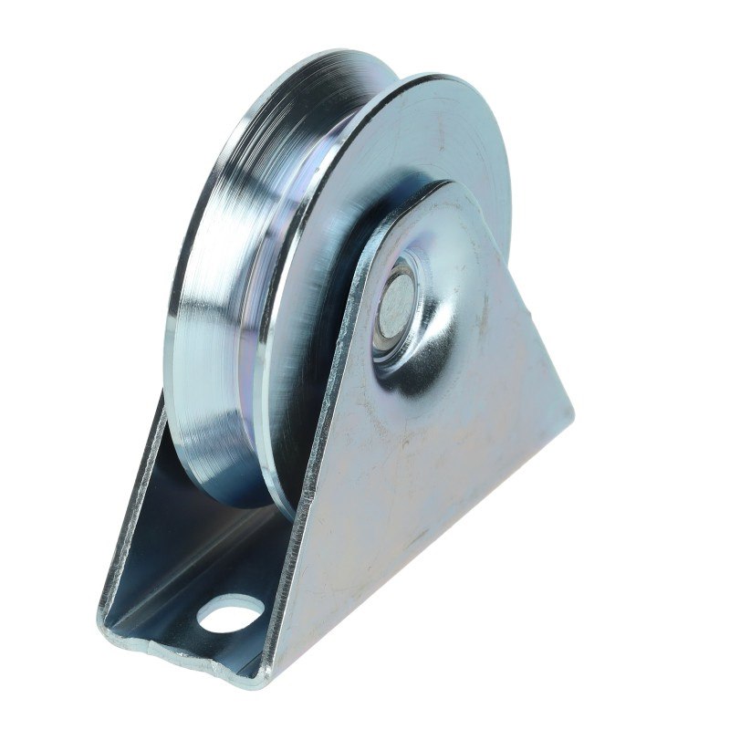 Rolka jezdna z uchwytem V 78/20 85/35 92° 100kg