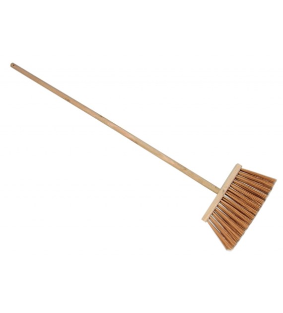 Miotła gospodarcza kolor 25cm opr długi nylon
