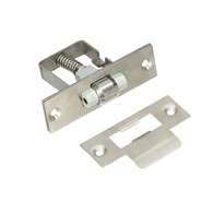 Zamek rolkowy wpuszczany 77x22mm srebrny