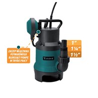 Pompa do wody z pływakiem  750W VANDER